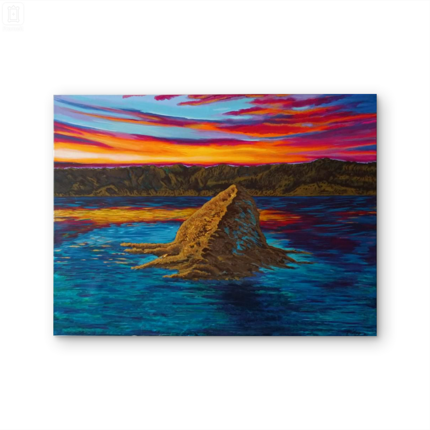 Dibba Rock Sunset