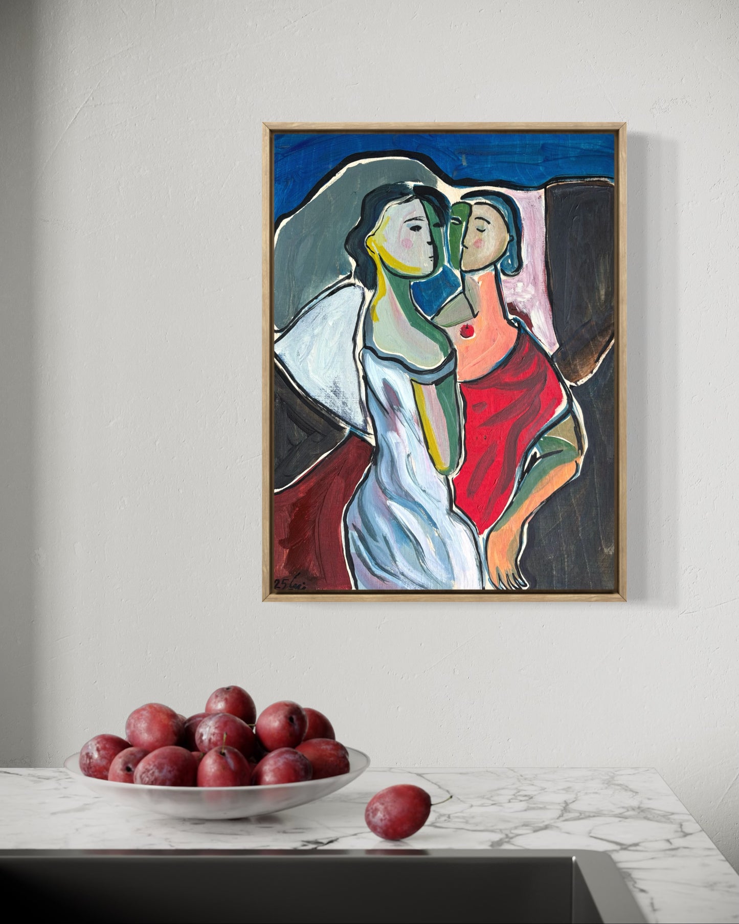 Moon Night by Henri Matisse Redrawn