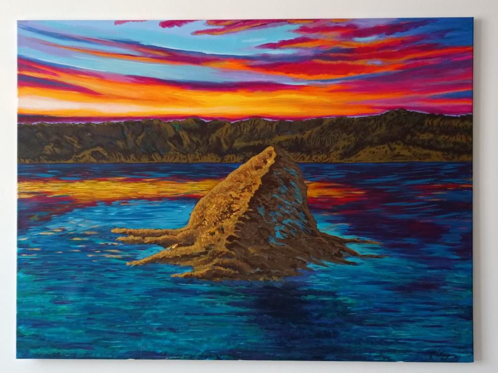 Dibba Rock Sunset