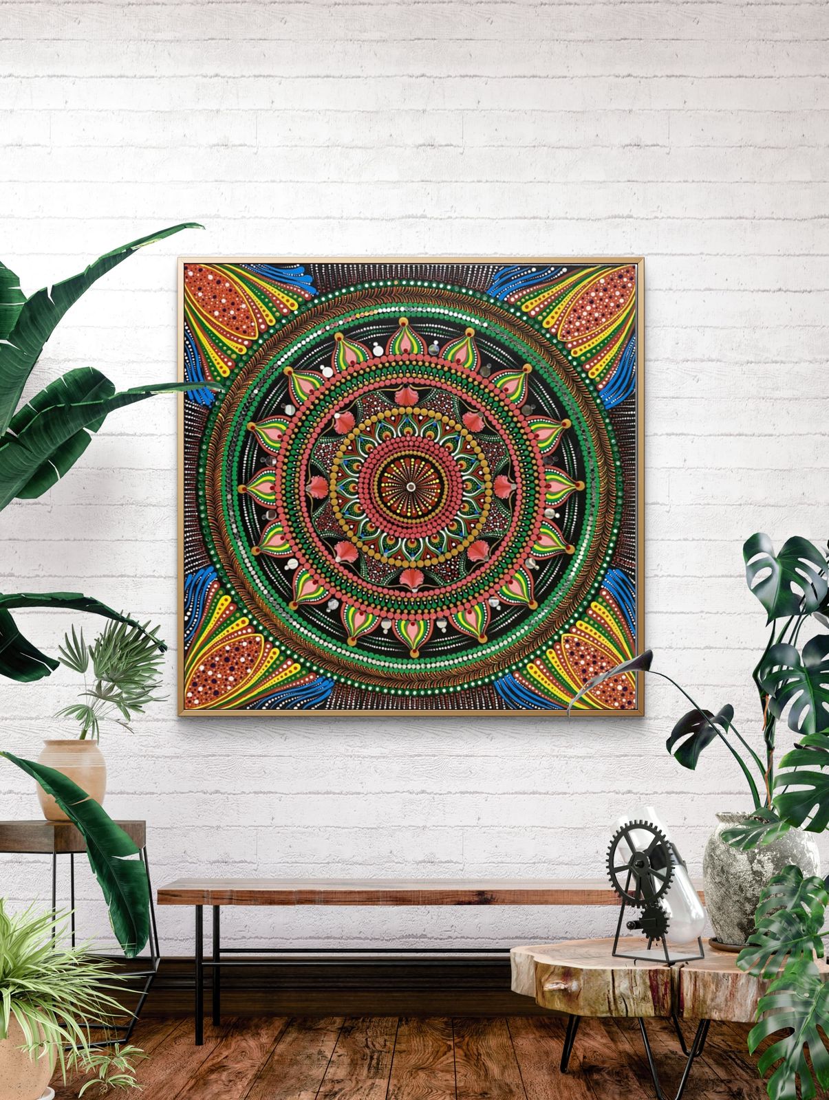 Flourishing Harmony Mandala