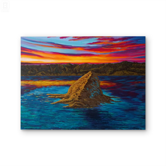 Dibba Rock Sunset