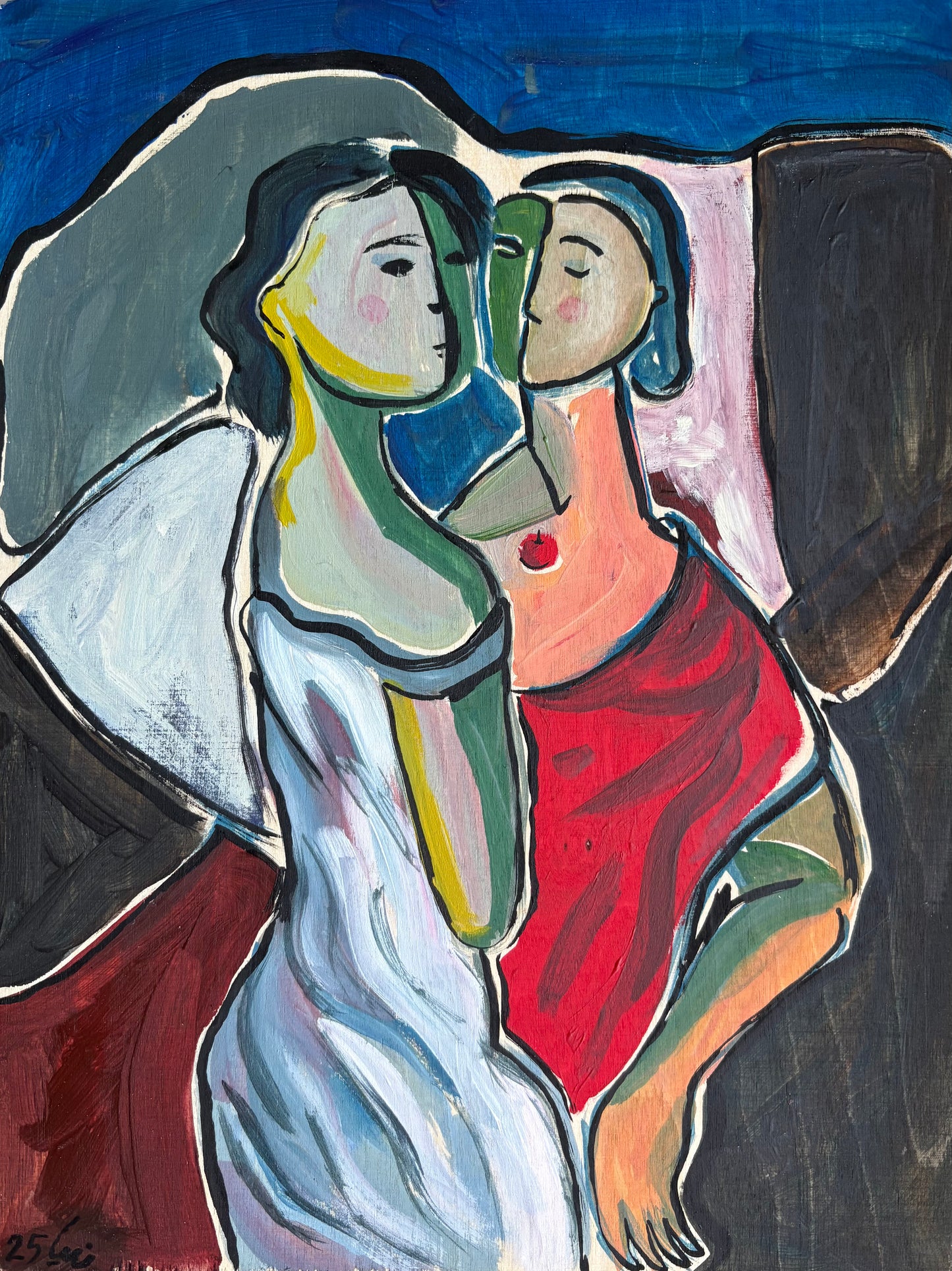 Moon Night by Henri Matisse Redrawn