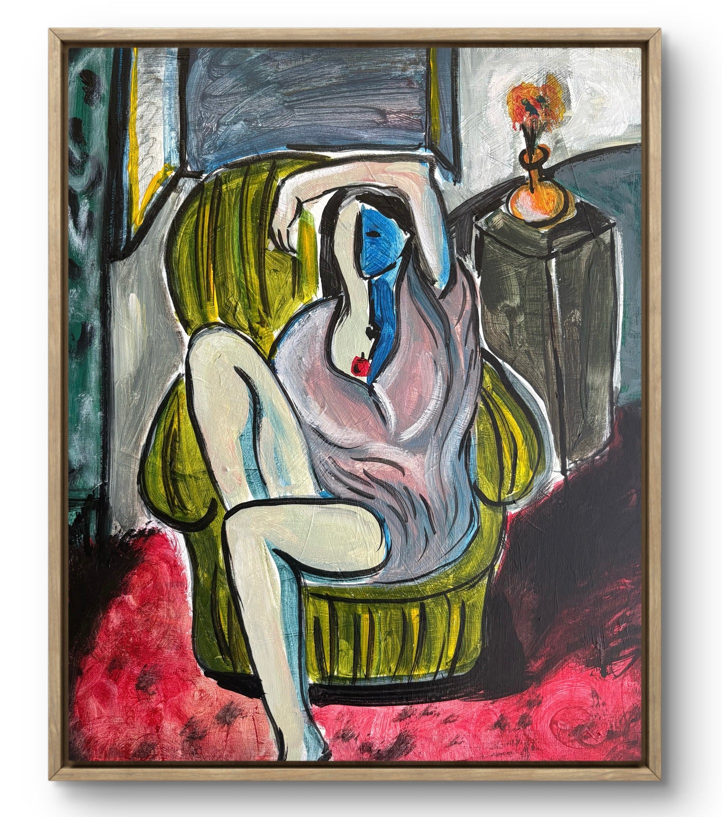 Rose by Henri Matisse Redrawn